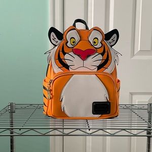 NWT Loungefly Aladdin Rajah cosplay mini backpack